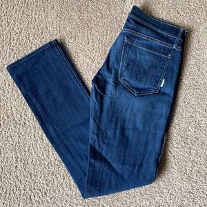 Mother Rascal Straight Leg Jeans 